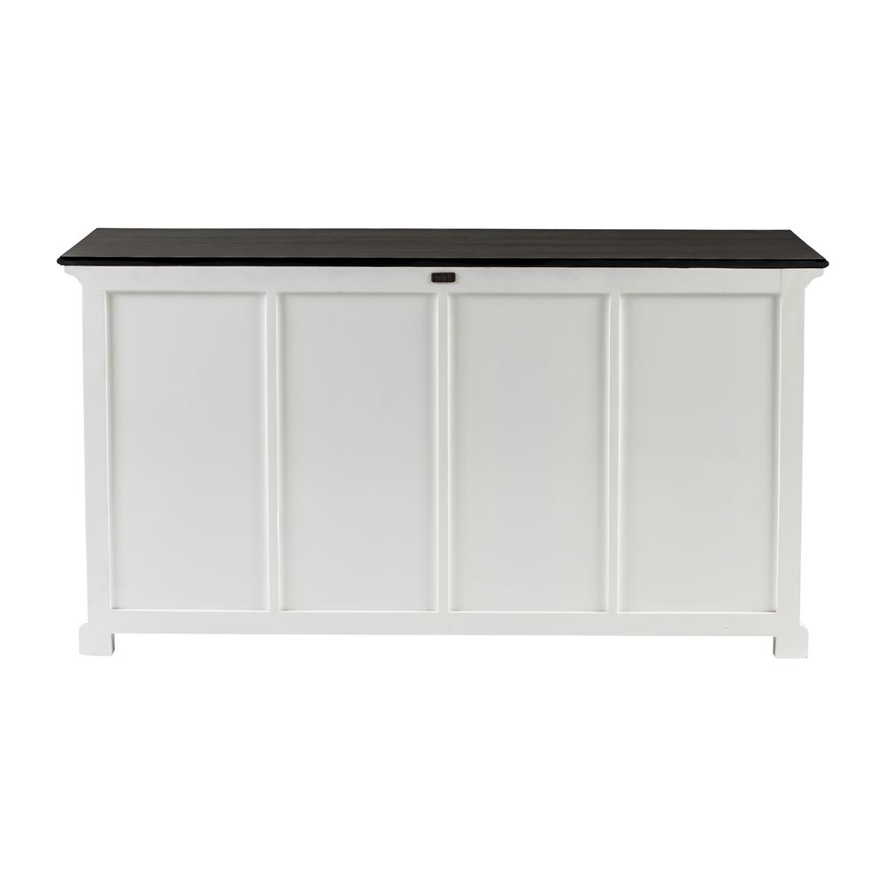 Halifax Contrast Classic White & Black Buffet. Picture 6
