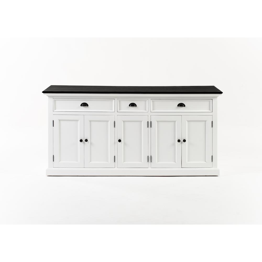 Halifax Contrast Classic White & Black Buffet. Picture 17