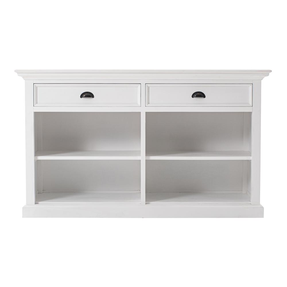 Halifax Classic White Buffet with 2 Drawers. Picture 1