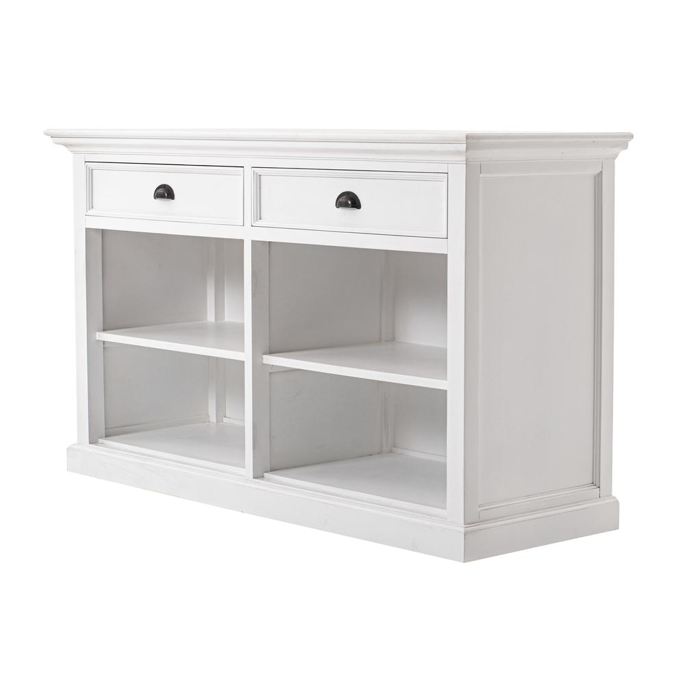 Halifax Classic White Buffet with 2 Drawers. Picture 2