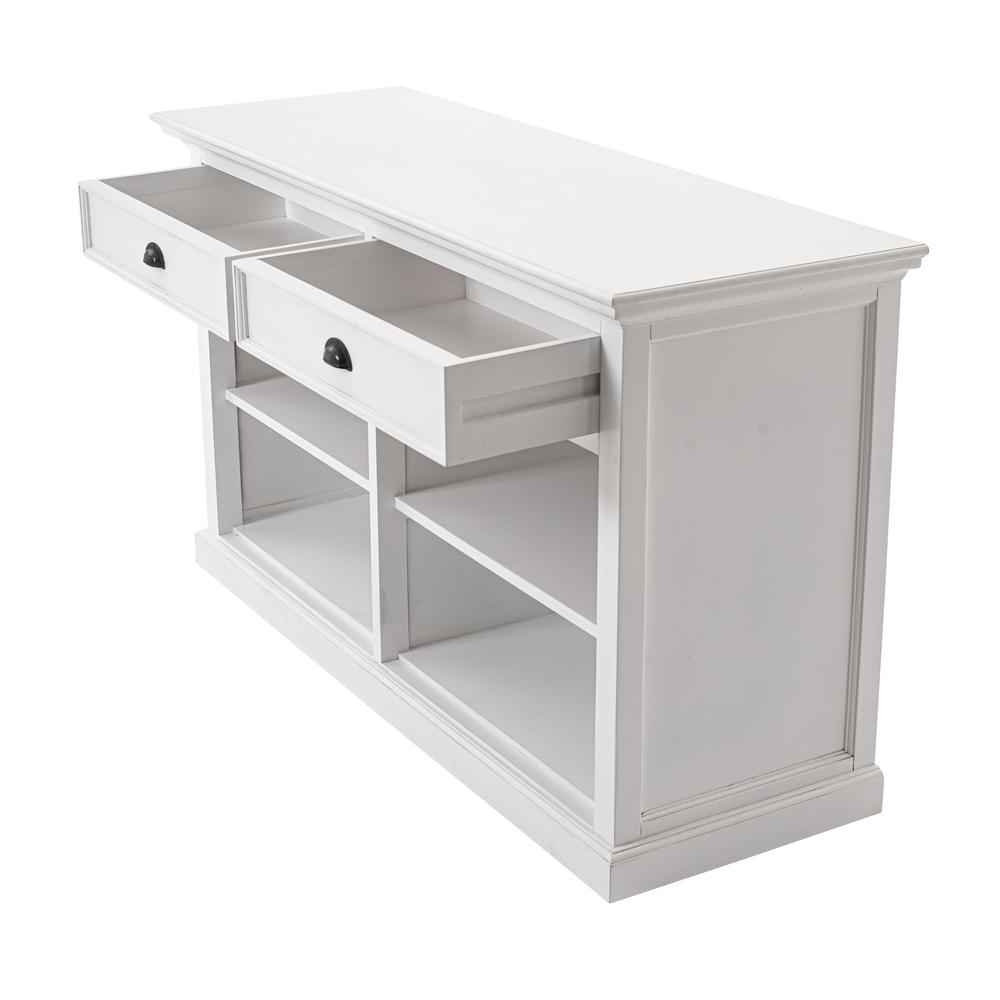 Halifax Classic White Buffet with 2 Drawers. Picture 4