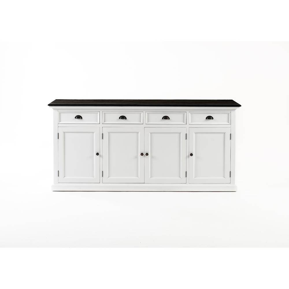 Halifax Contrast Classic White & Black Buffet. Picture 17