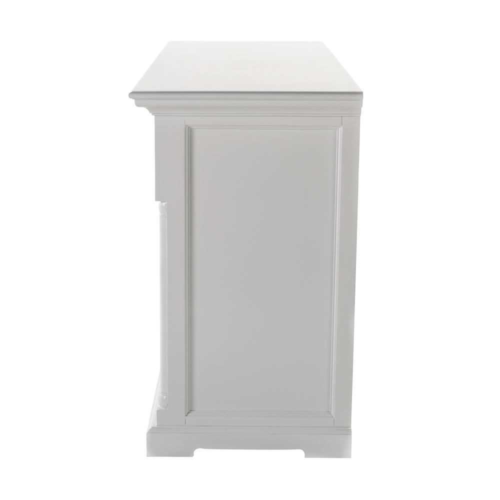 Provence Classic White Buffet with 4 Doors 3 Drawers. Picture 5