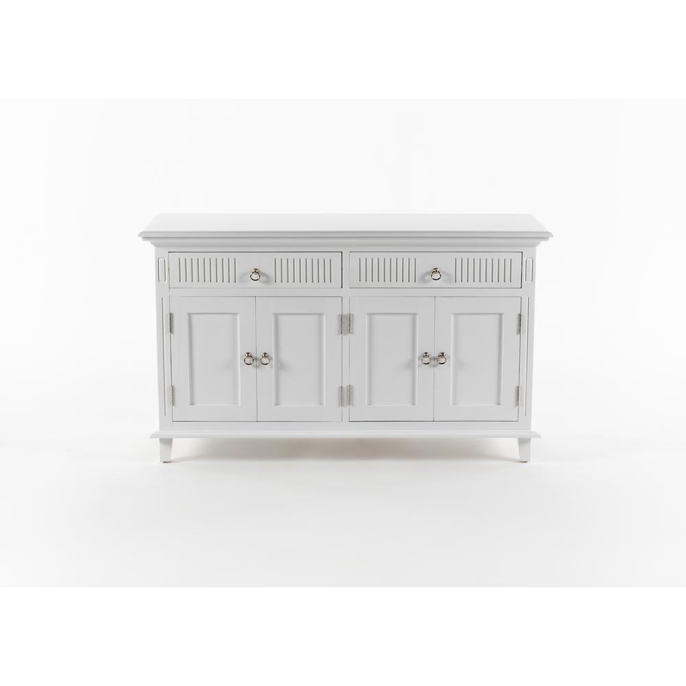Skansen Classic White Buffet with 4 Doors. Picture 17
