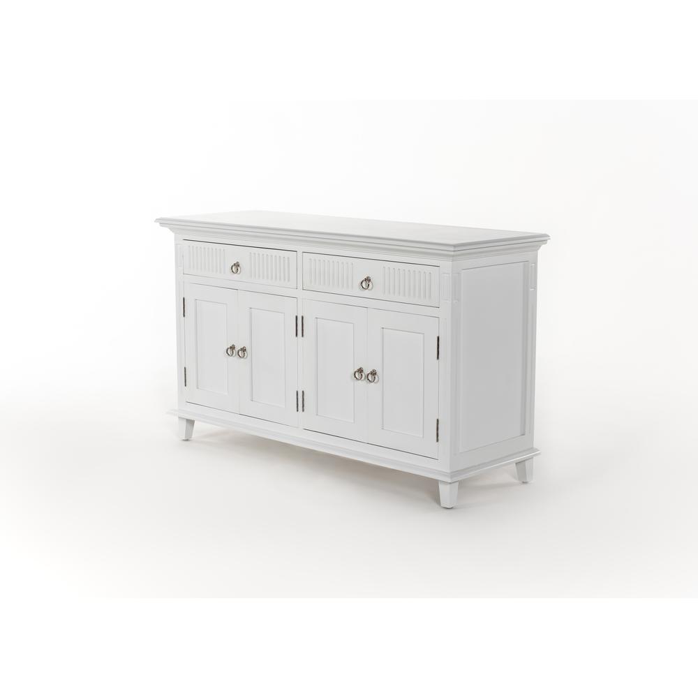 Skansen Classic White Buffet with 4 Doors. Picture 21