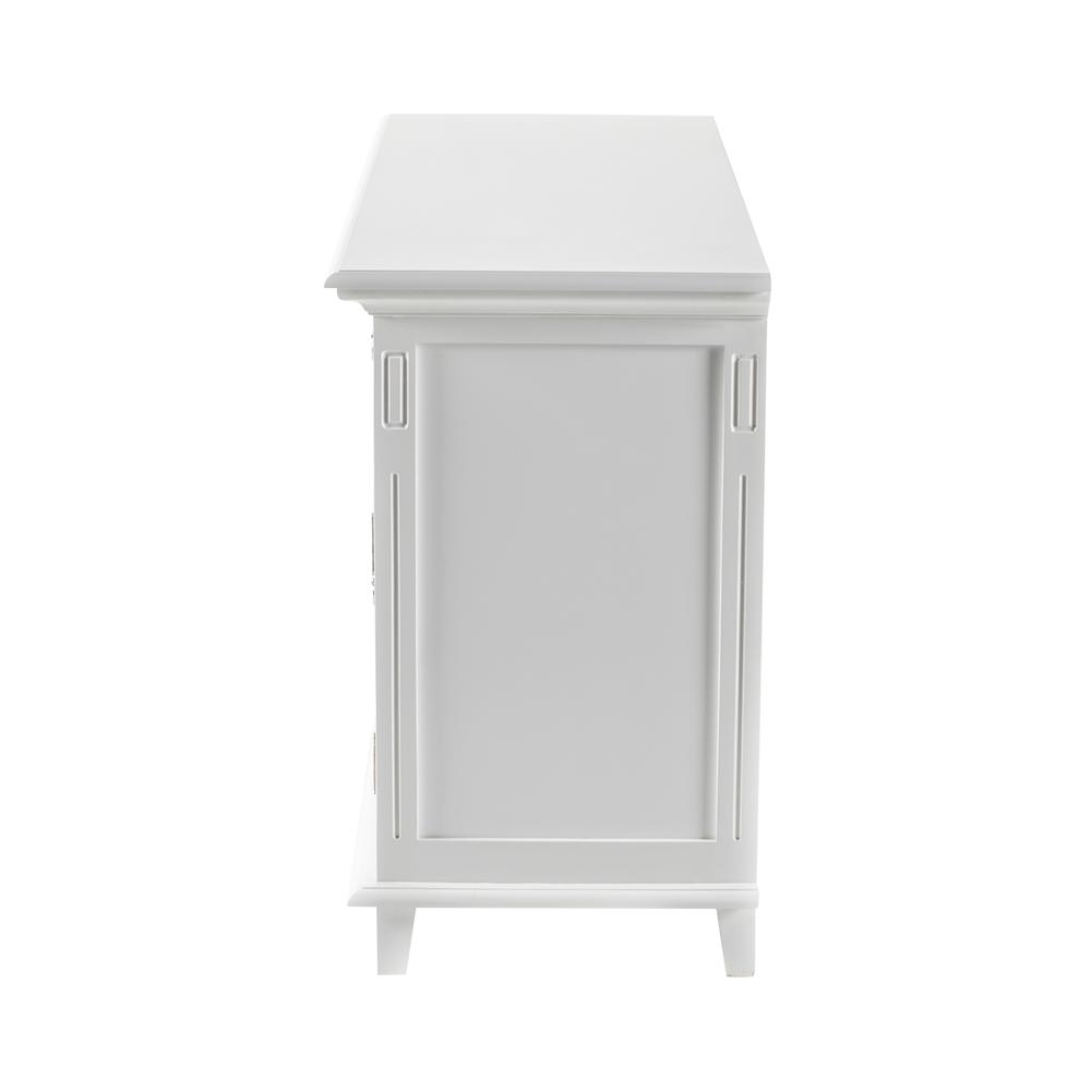 Skansen Classic White Buffet with 4 Doors. Picture 5