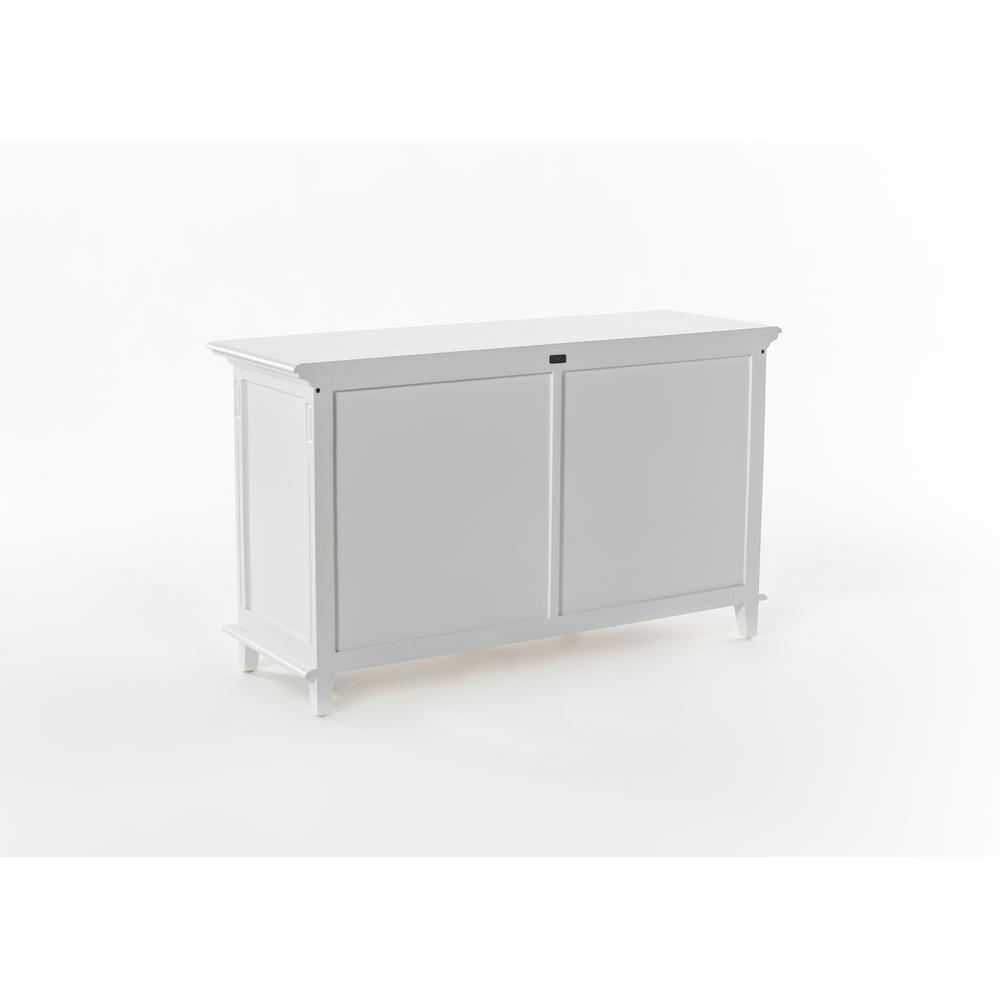 Skansen Classic White Buffet with 4 Doors. Picture 22