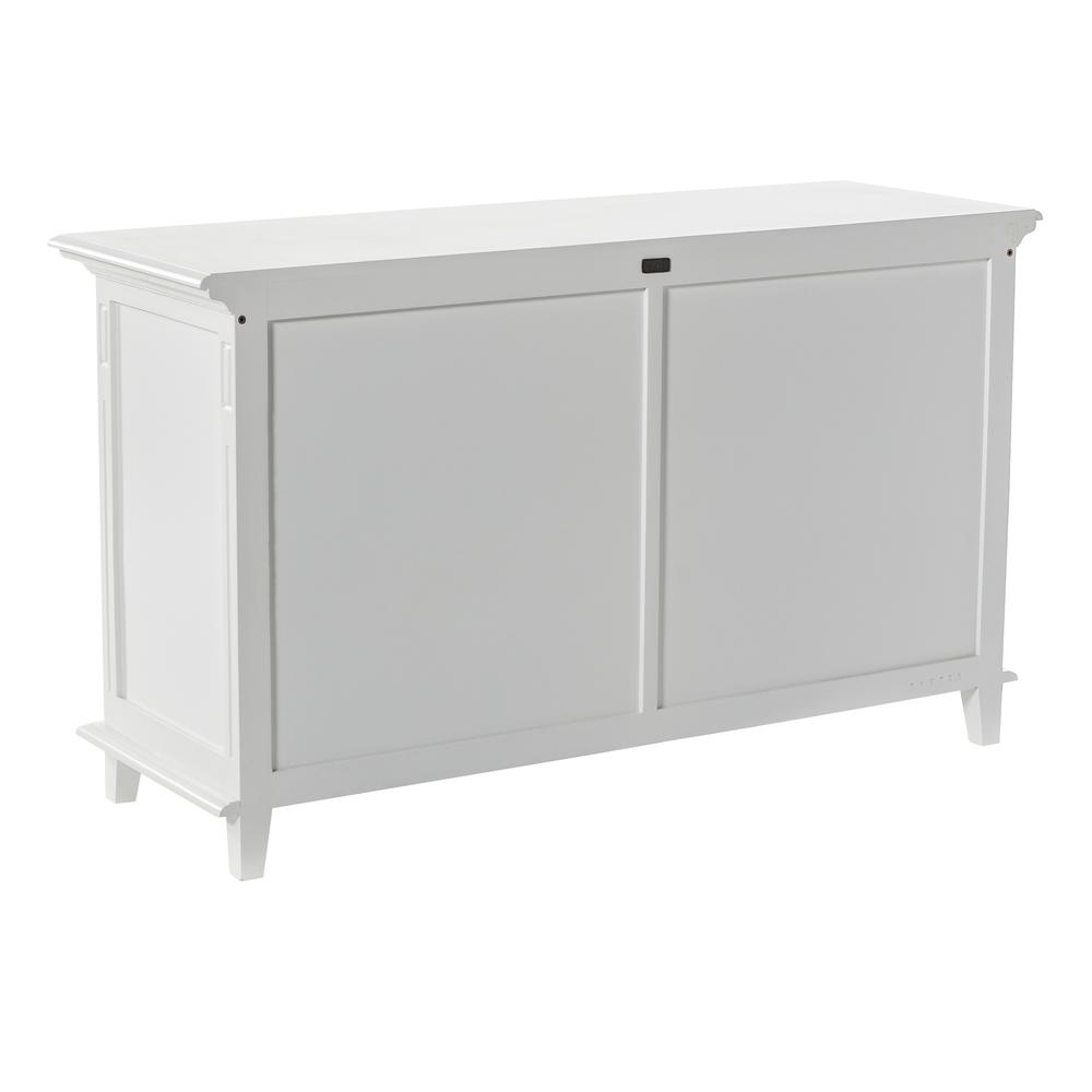 Skansen Classic White Buffet with 4 Doors. Picture 15