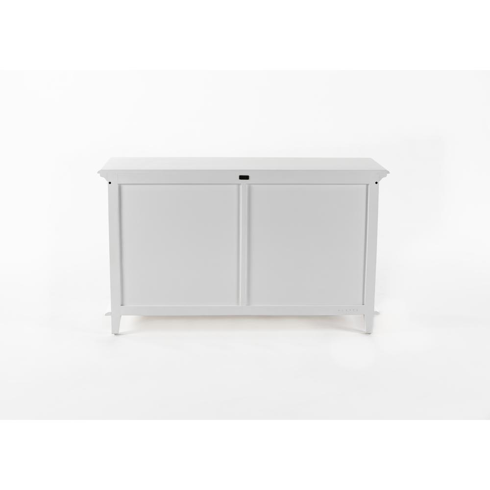 Skansen Classic White Buffet with 4 Doors. Picture 23