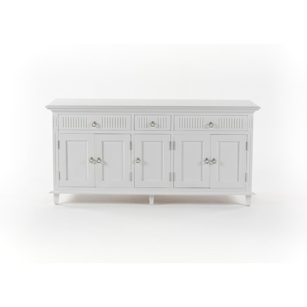 Skansen Classic White Buffet with 5 Doors. Picture 18