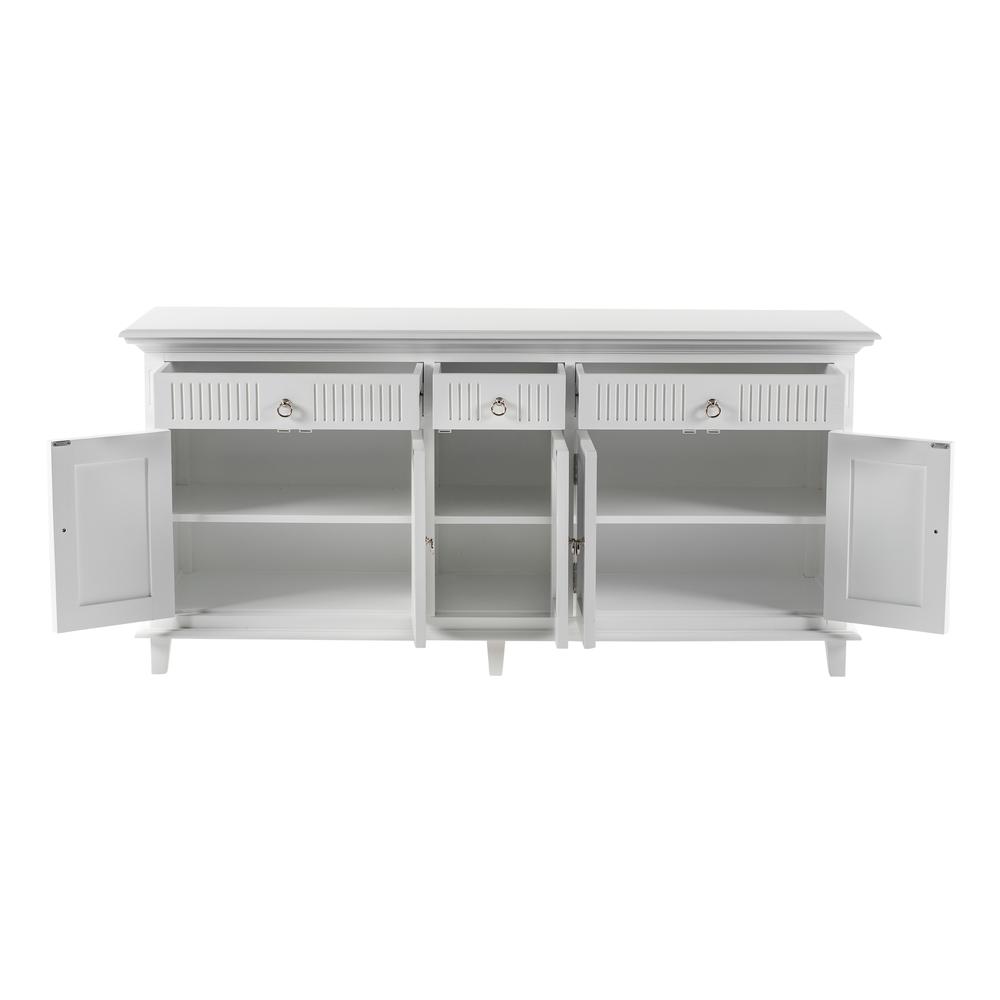 Skansen Classic White Buffet with 5 Doors. Picture 2