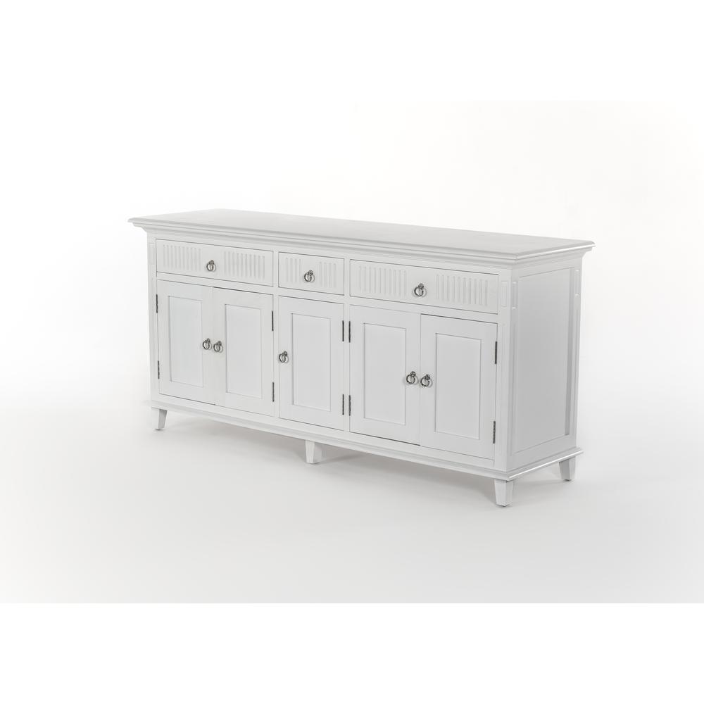Skansen Classic White Buffet with 5 Doors. Picture 20