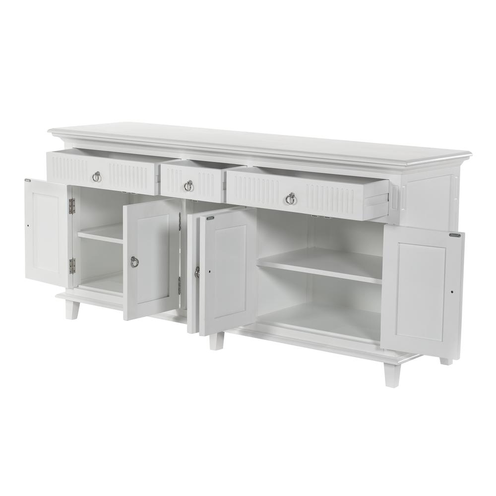 Skansen Classic White Buffet with 5 Doors. Picture 4