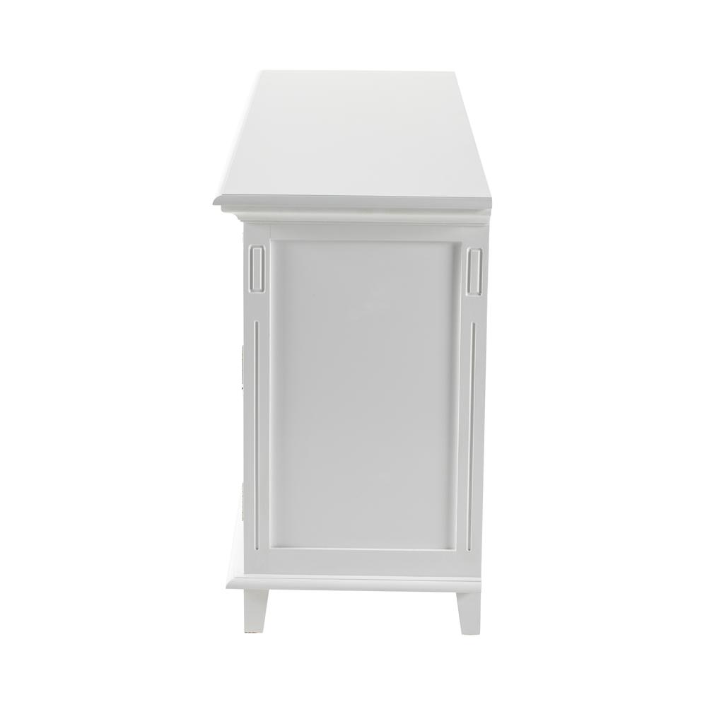 Skansen Classic White Buffet with 5 Doors. Picture 5