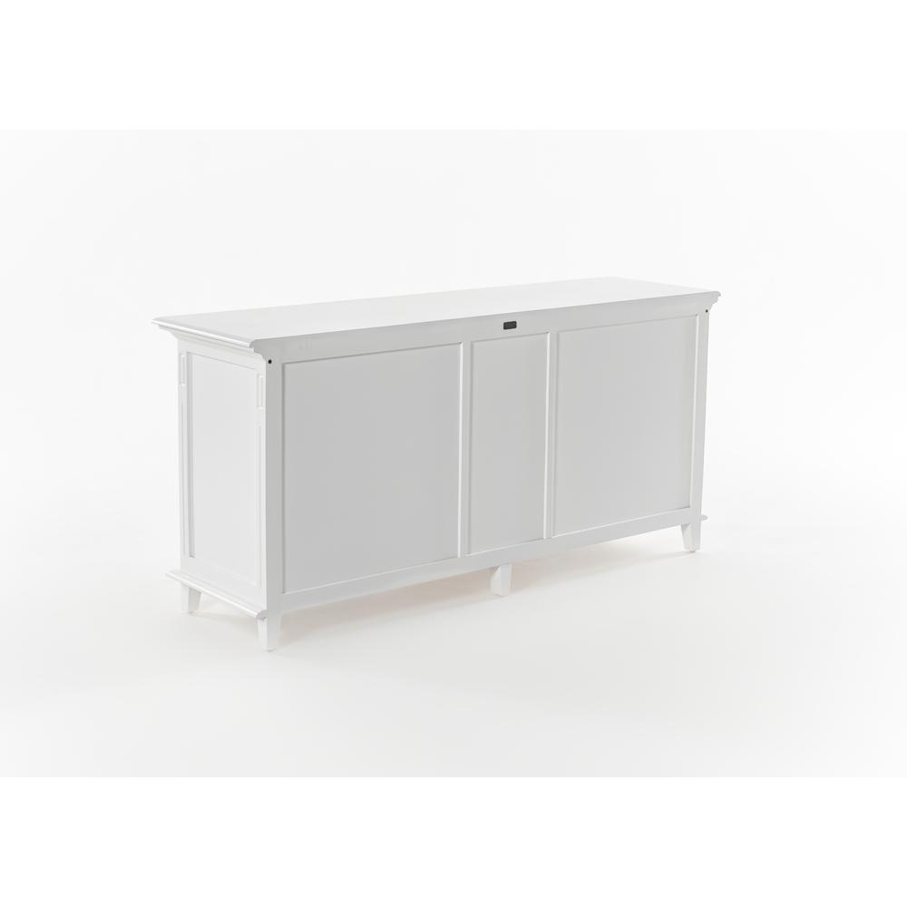 Skansen Classic White Buffet with 5 Doors. Picture 22