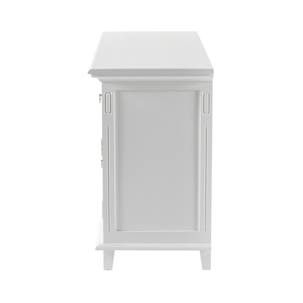 Skansen Classic White Buffet with 4 Doors 3 Drawers. Picture 5
