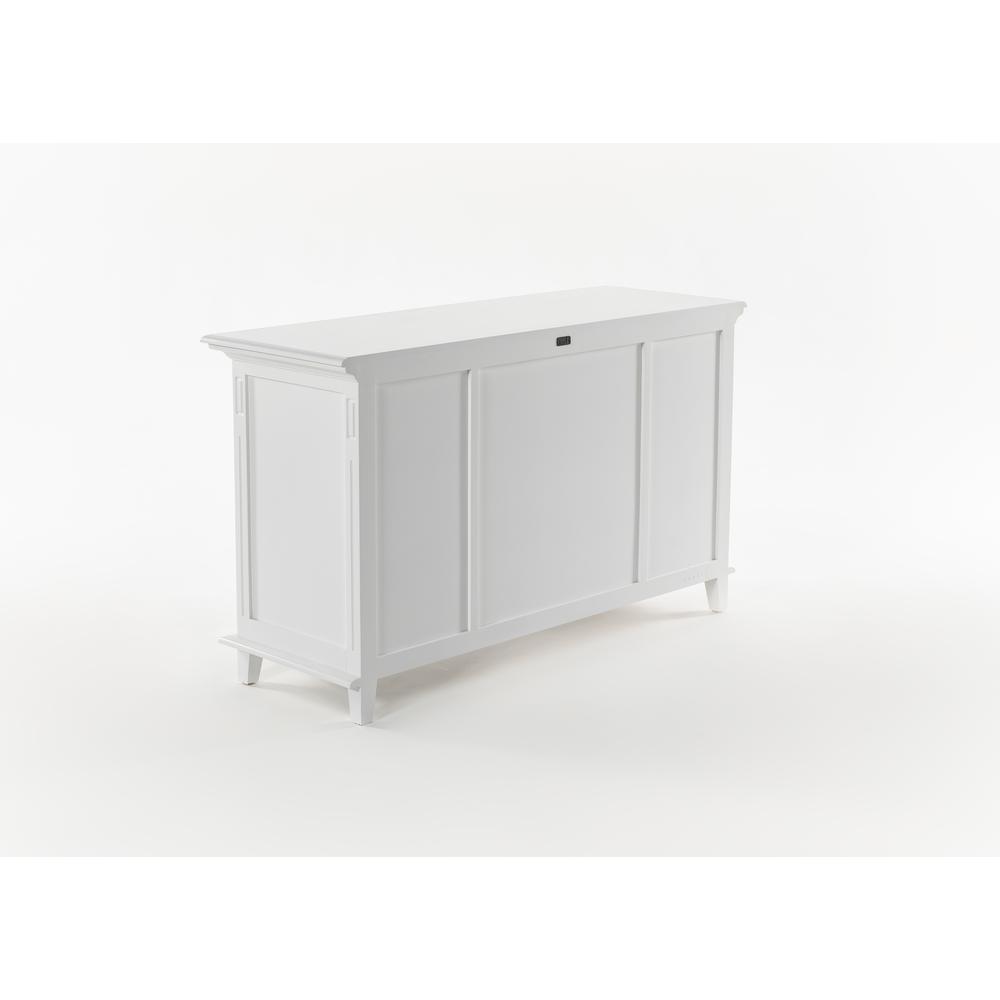 Skansen Classic White Buffet with 4 Doors 3 Drawers. Picture 23