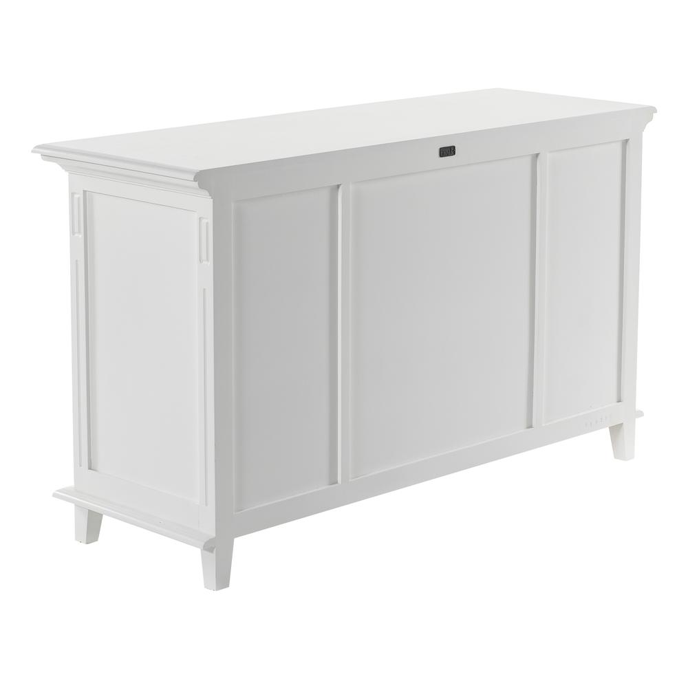 Skansen Classic White Buffet with 4 Doors 3 Drawers. Picture 15