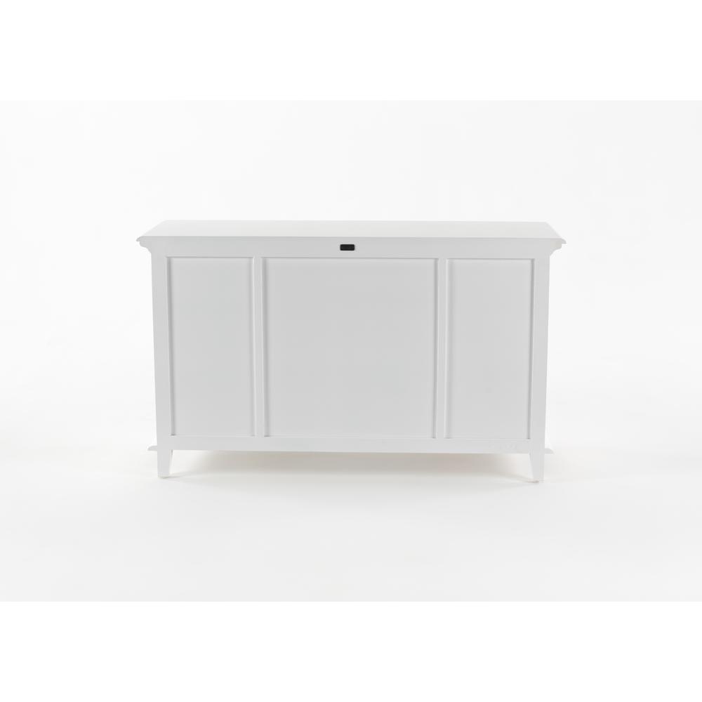 Skansen Classic White Buffet with 4 Doors 3 Drawers. Picture 22