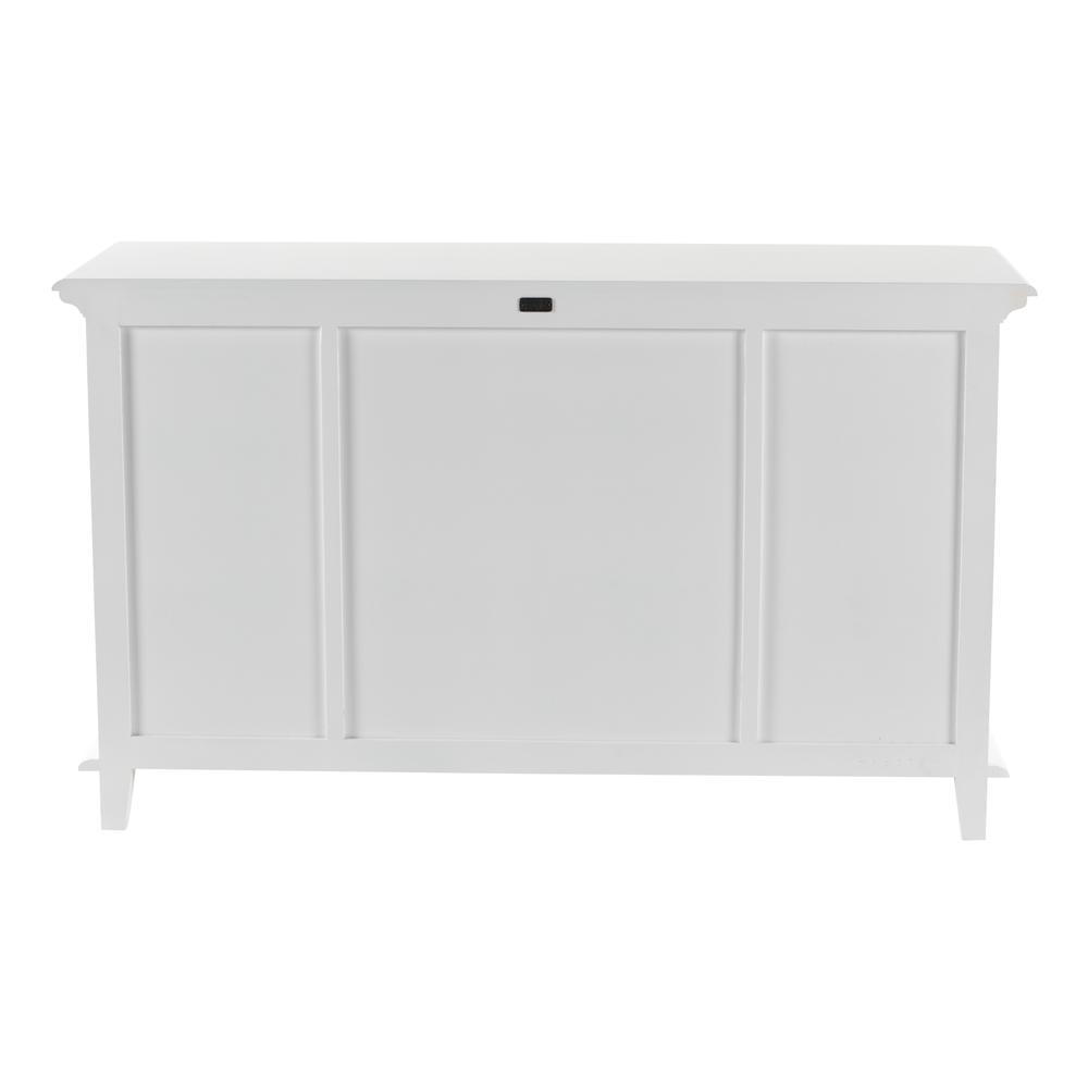 Skansen Classic White Buffet with 4 Doors 3 Drawers. Picture 16