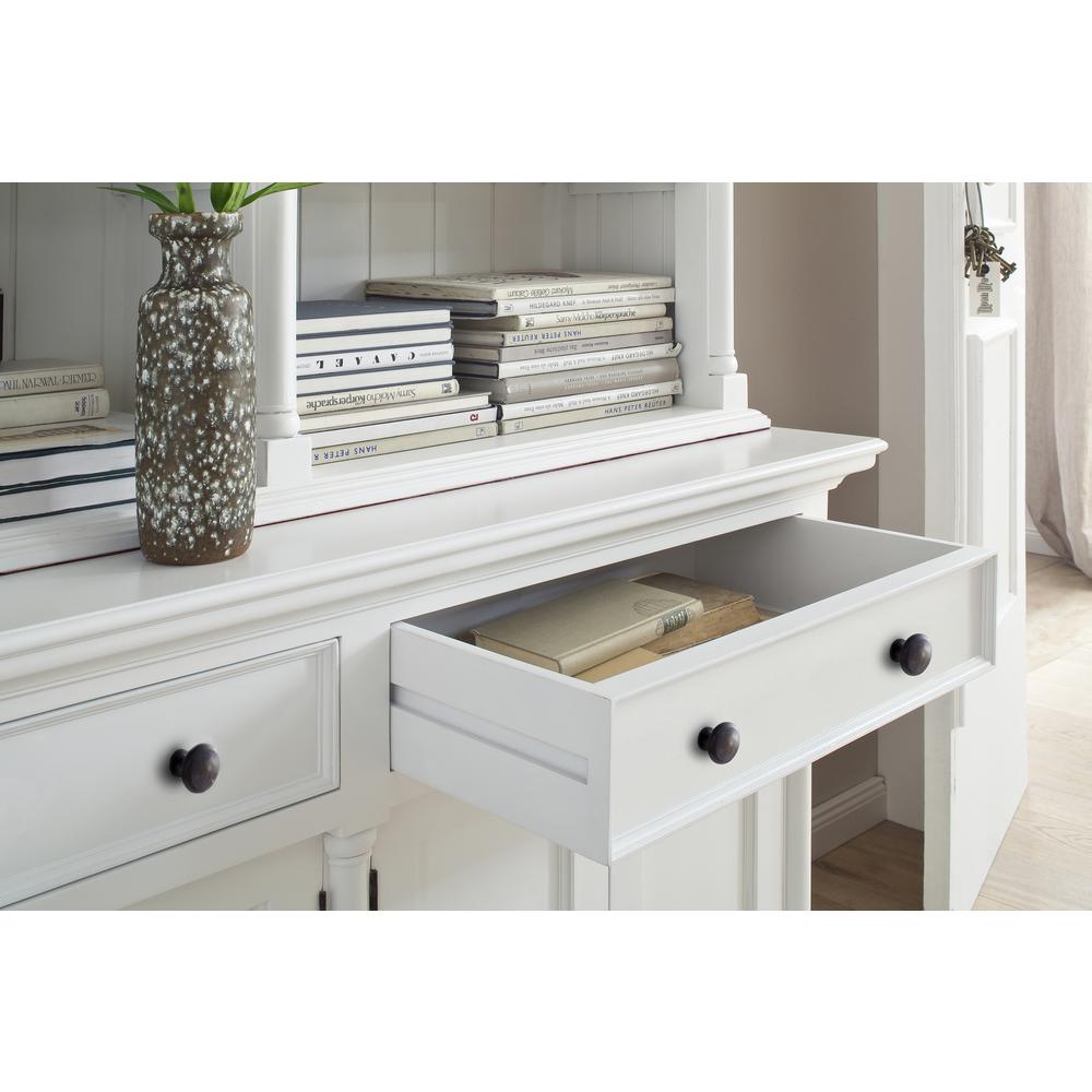 Provence Classic White Hutch Cabinet. Picture 5