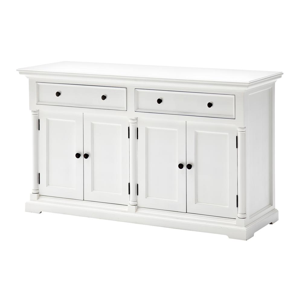 Provence Classic White Hutch Cabinet. Picture 8