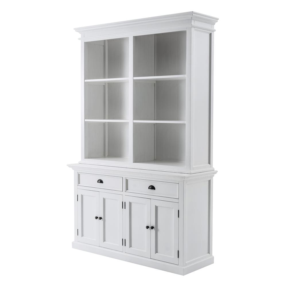 Classic White Buffet Hutch Unit with 6 Shelves, Belen Kox. Picture 2