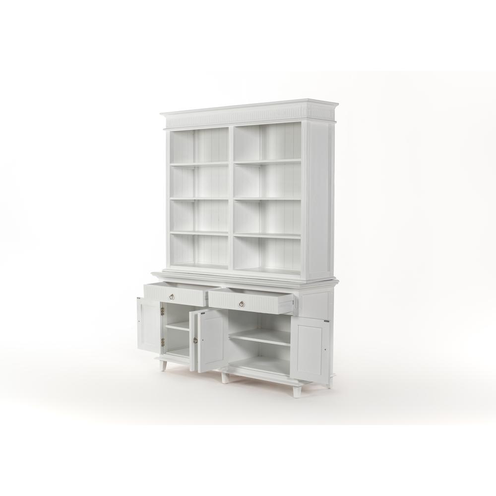 Skansen Classic White Hutch Bookcase Unit. Picture 33