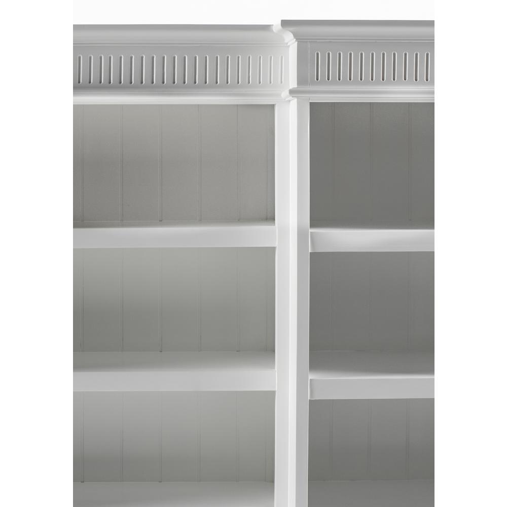 Skansen Classic White Kitchen Hutch Cabinet with 5 Doors 3 Drawers. Picture 16