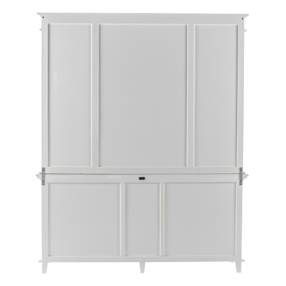 Skansen Classic White Kitchen Hutch Cabinet with 5 Doors 3 Drawers. Picture 21
