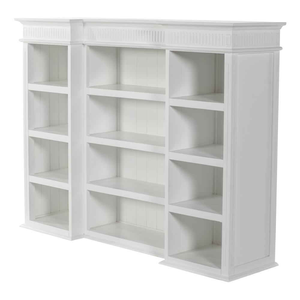 Skansen Classic White Kitchen Hutch Cabinet with 5 Doors 3 Drawers. Picture 23