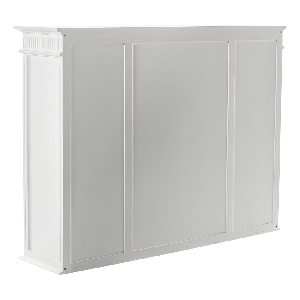Skansen Classic White Kitchen Hutch Cabinet with 5 Doors 3 Drawers. Picture 25