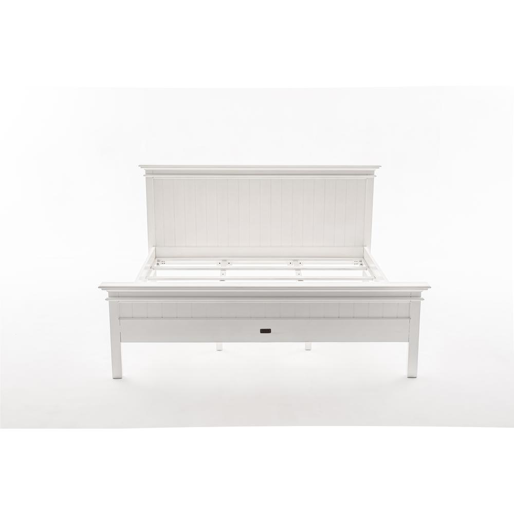 Halifax Classic White King Size Bed. Picture 5
