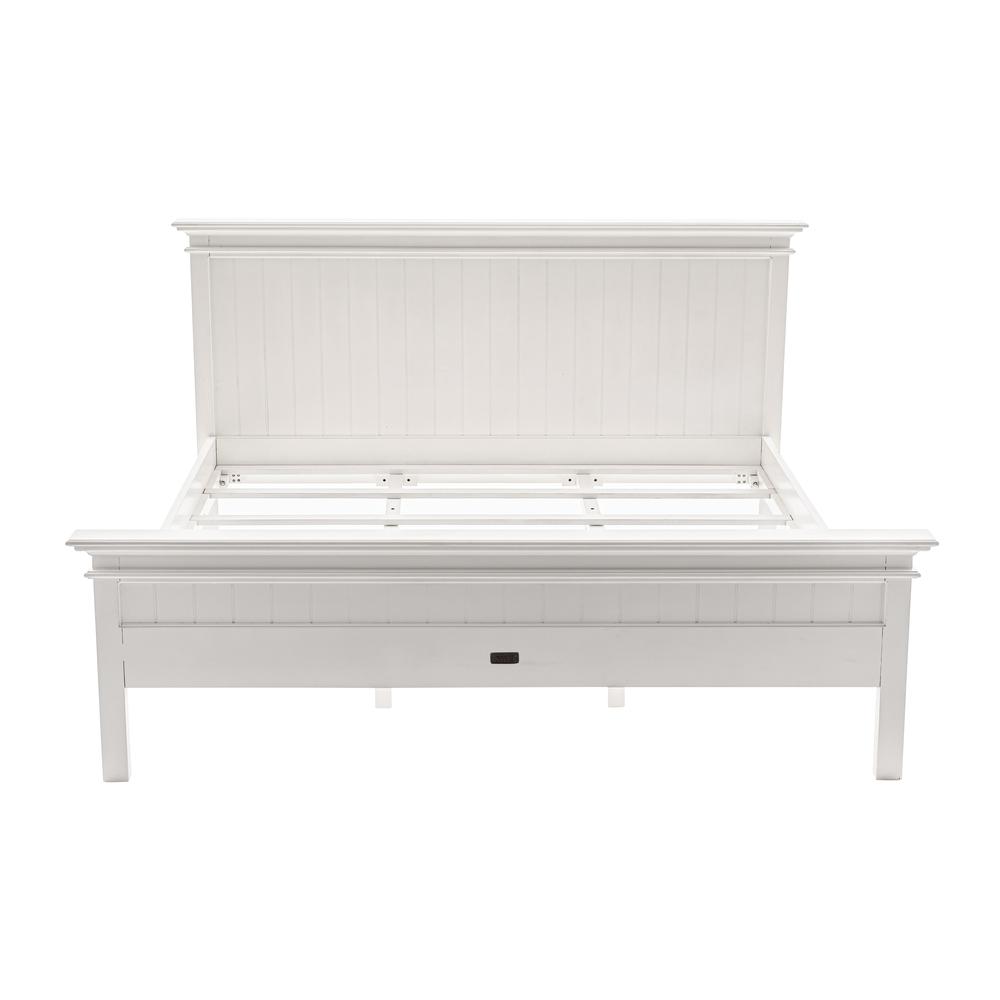 Halifax Classic White King Size Bed. Picture 2