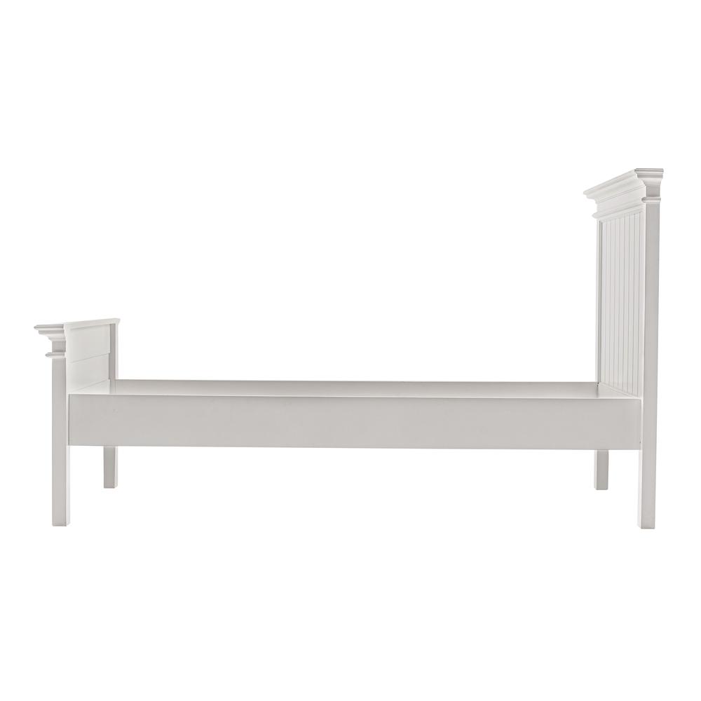 Halifax Classic White Single Size Bed. Picture 2