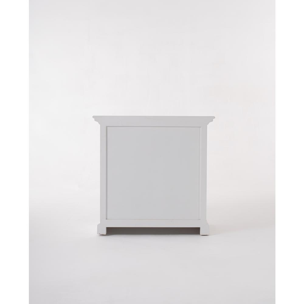 Halifax Grand Classic White Bedside Drawer Unit. Picture 14
