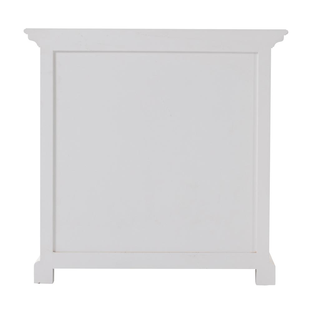 Halifax Grand Classic White Bedside Drawer Unit. Picture 4