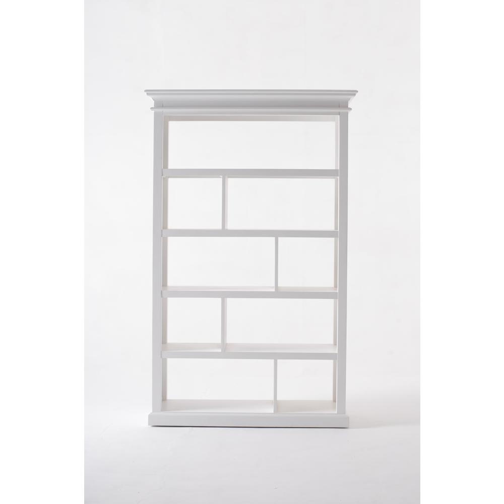 Halifax Classic White Room Divider with Basket Set. Picture 15