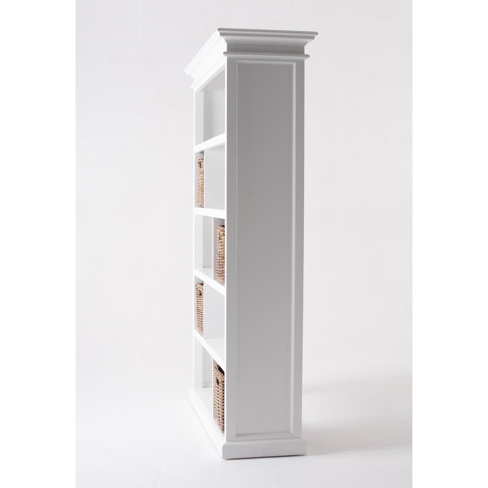 Halifax Classic White Room Divider with Basket Set. Picture 19