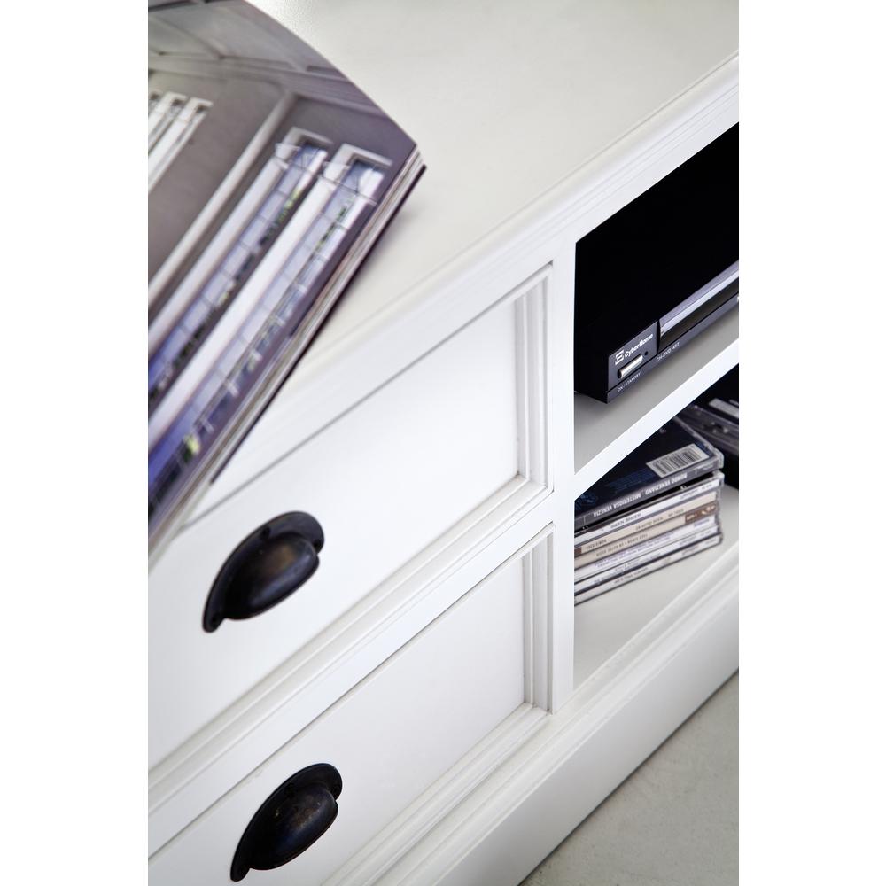 Halifax Classic White Large ETU with 4 Drawers. Picture 5