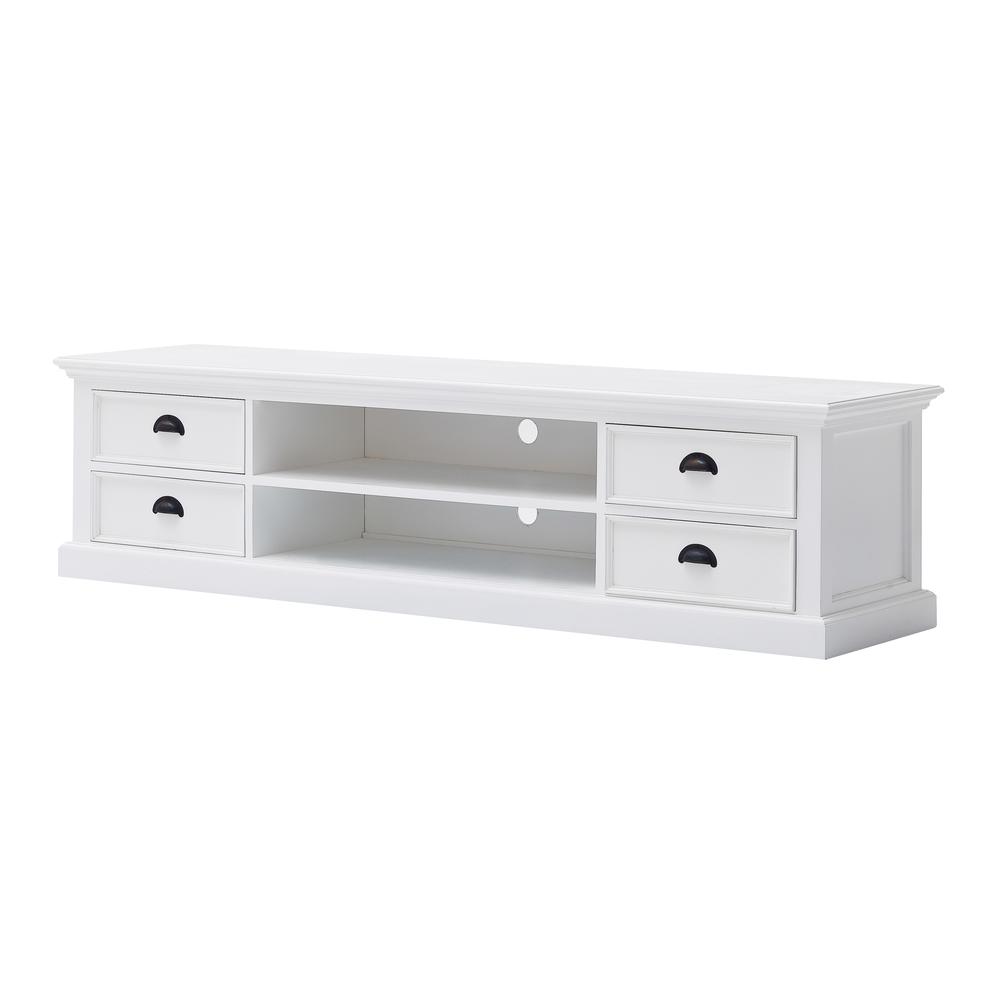 Halifax Classic White Large ETU with 4 Drawers. Picture 2