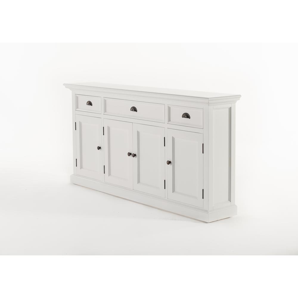 Halifax Classic White Buffet Console Table. Picture 10