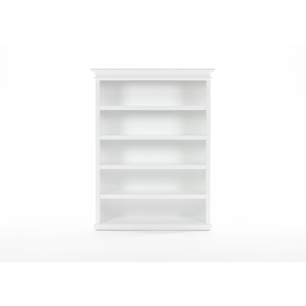 Halifax Classic White Bookcase with 5 Shelves. Picture 6