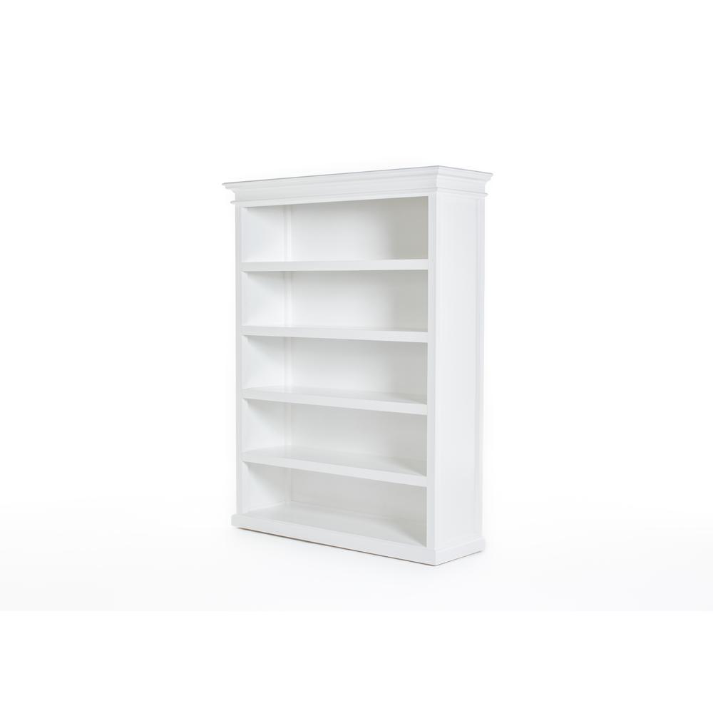 Halifax Classic White Bookcase with 5 Shelves. Picture 7