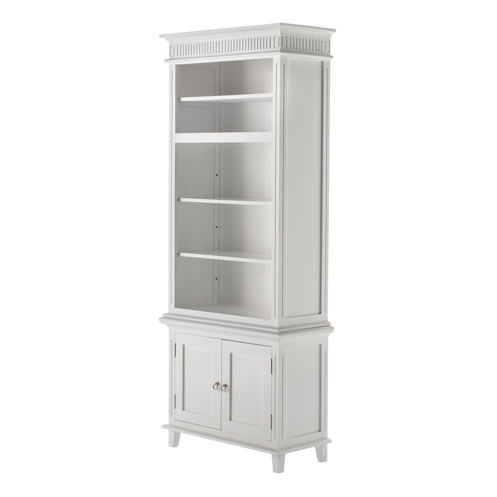 Versatile Classic White Hutch Cabinet with Adjustable Shelves, Belen Kox. Picture 3