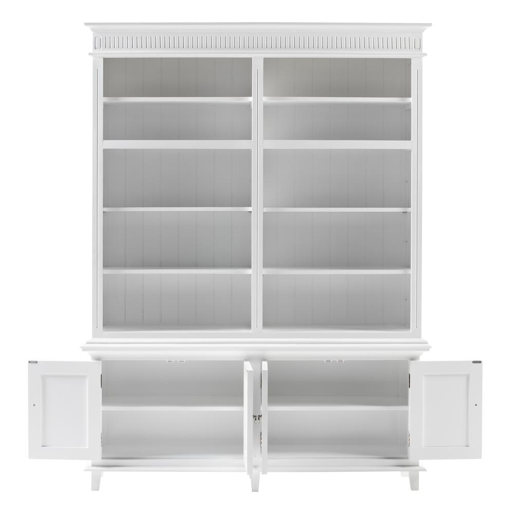 Classic White Double-Bay Hutch with Adjustable Shelves, Belen Kox. Picture 2