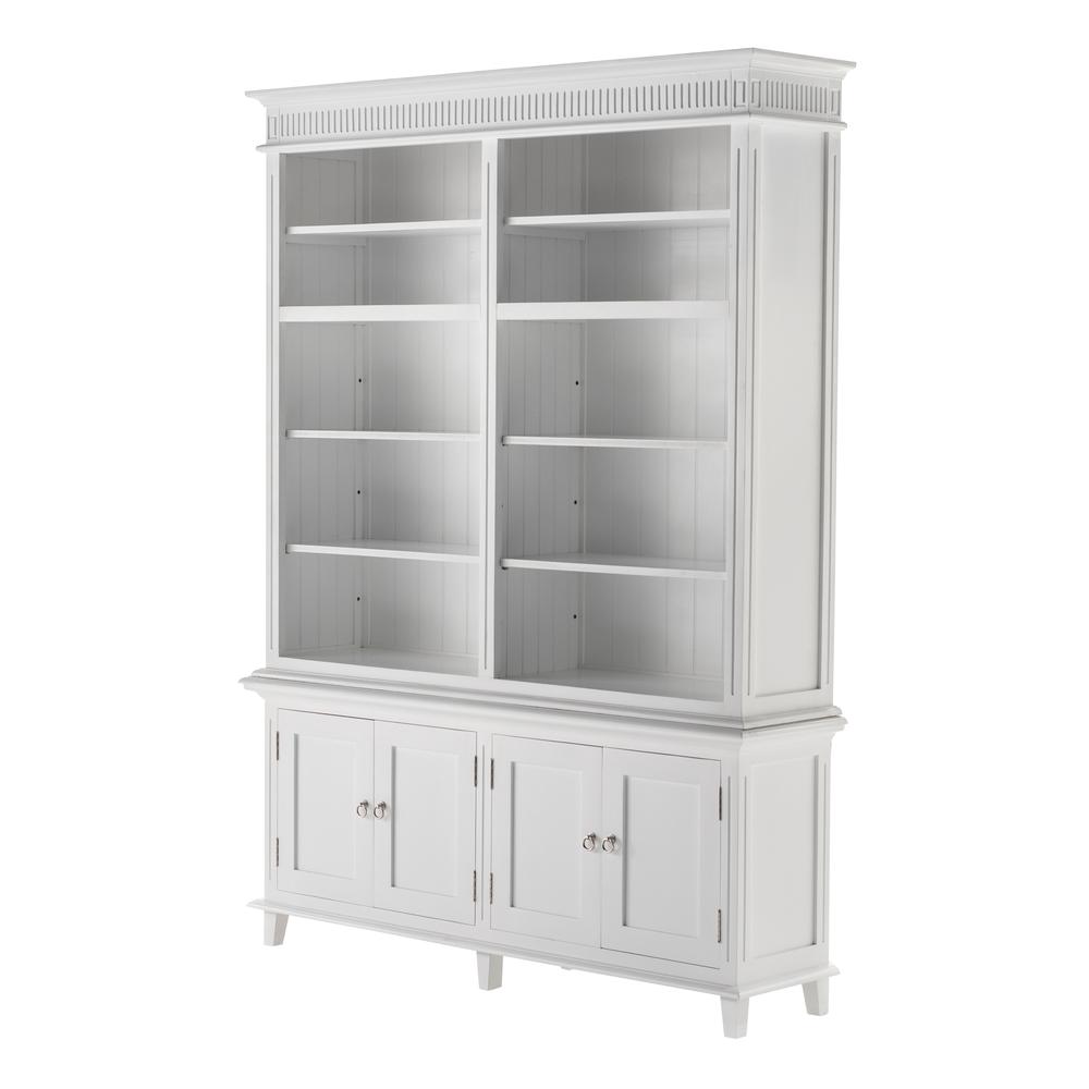 Classic White Double-Bay Hutch with Adjustable Shelves, Belen Kox. Picture 3