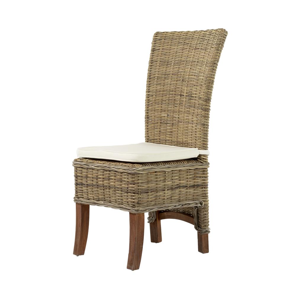 Wickerworks Natural Salsa Dining Chair (Set of 2). Picture 2