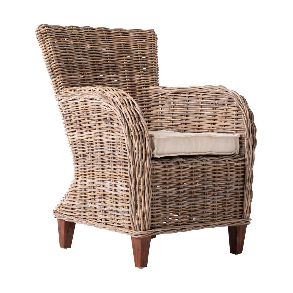 Natural Wicker Baroness Chairs (Set of 2), Belen Kox. Picture 2