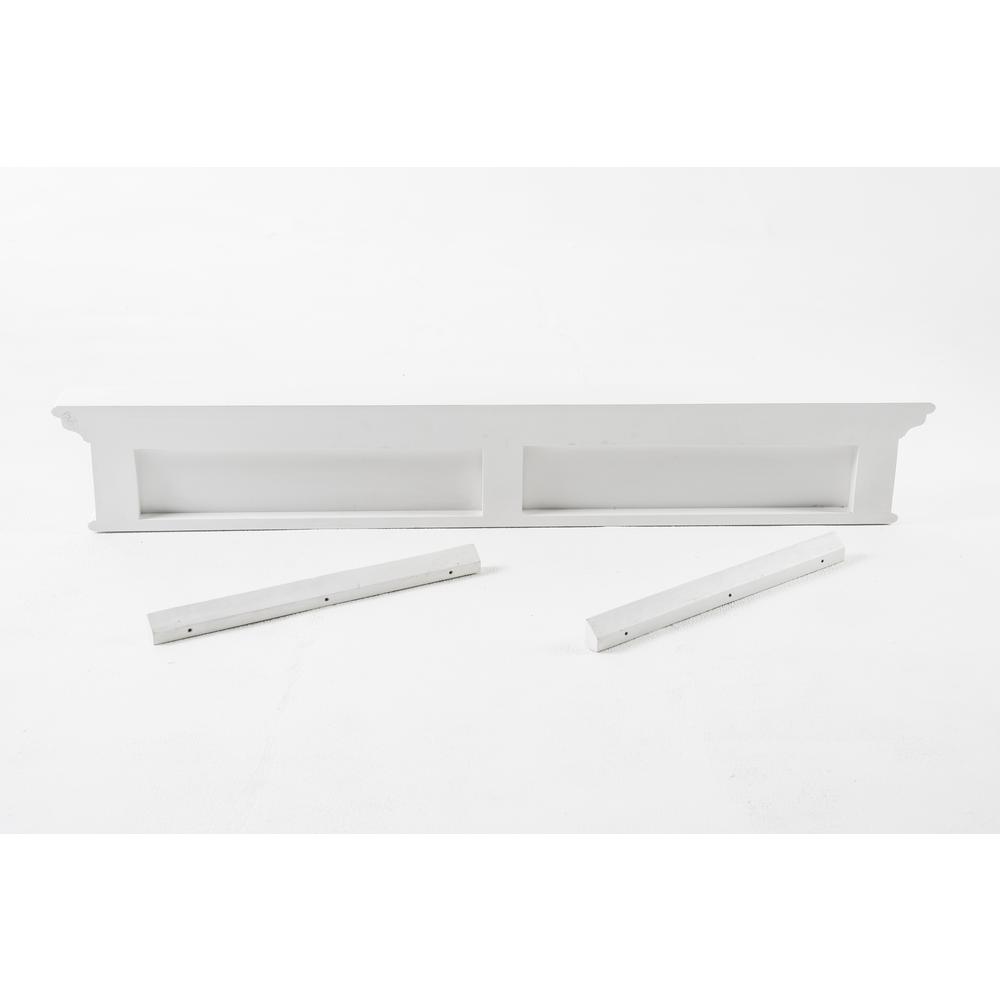 Halifax Classic White 8 Hook Coat Rack. Picture 9